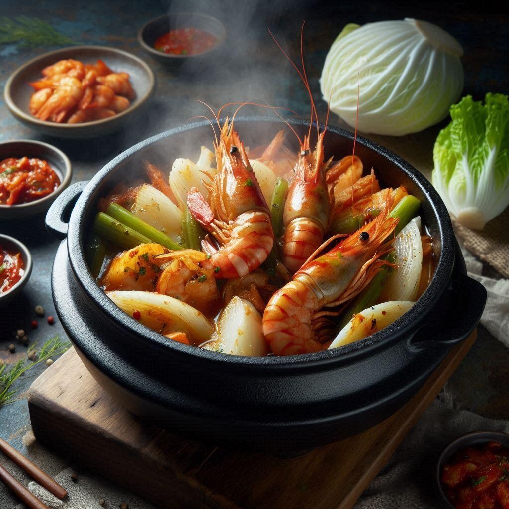 海老キムチ鍋