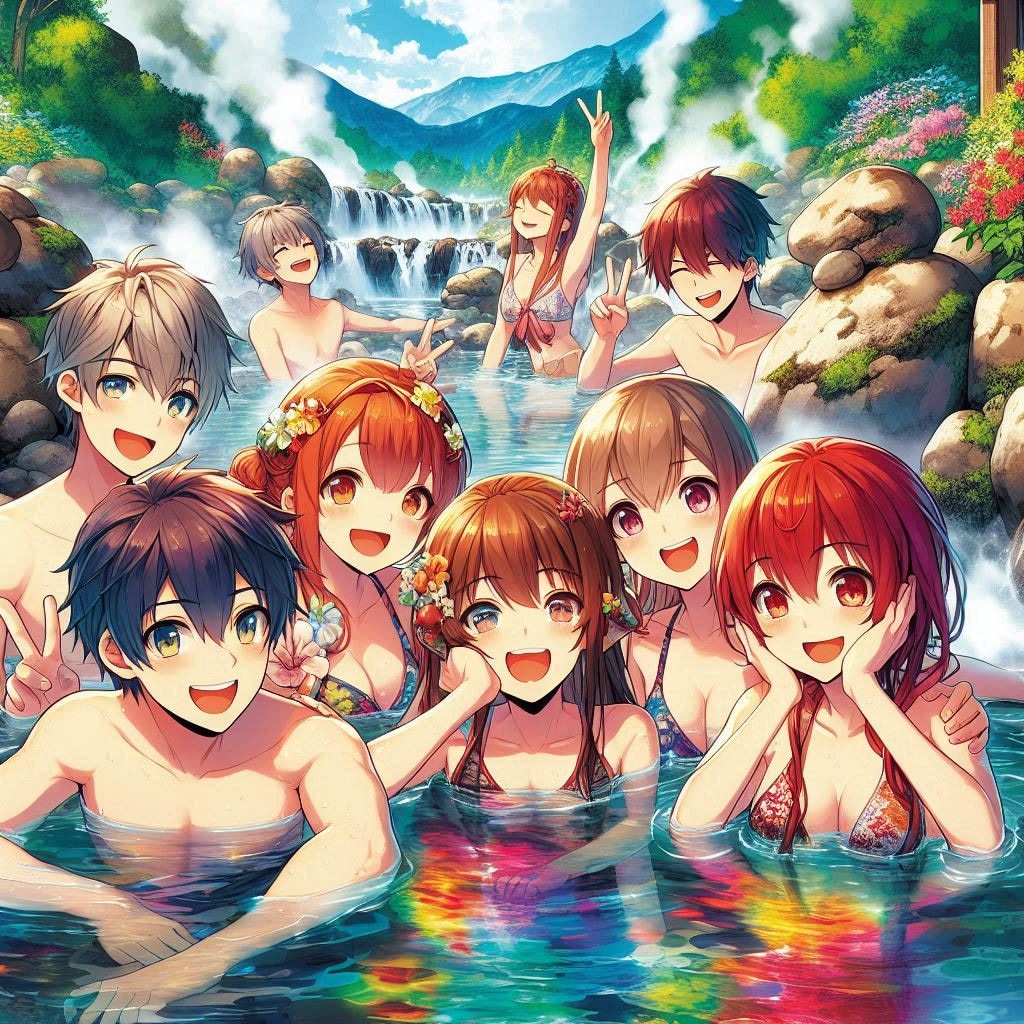 リゾート温泉🏝️(4)