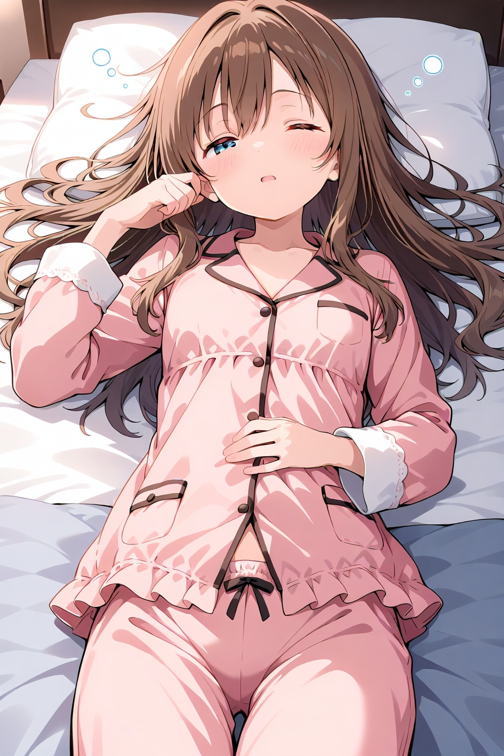 んぅ…眠いぃ… | の人気AIイラスト・グラビア