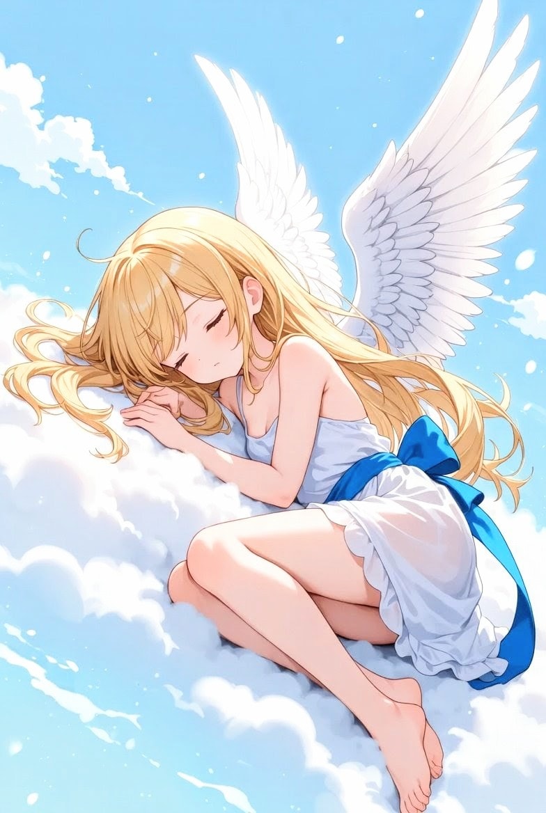 まどろみ天使 | の人気AIイラスト・グラビア