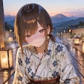 「お忍び温泉旅行 、温泉町デート」人妻S 2枚目