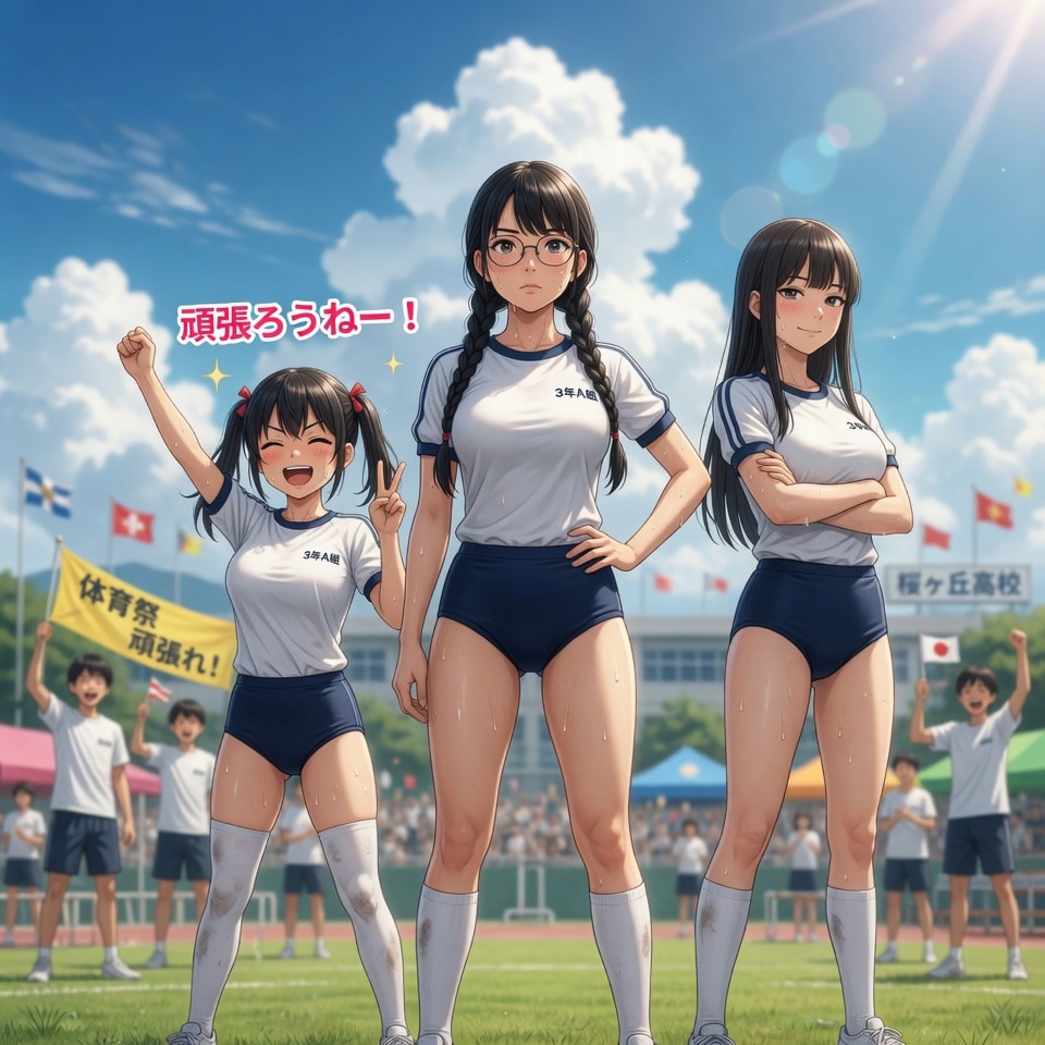 今日は体育祭