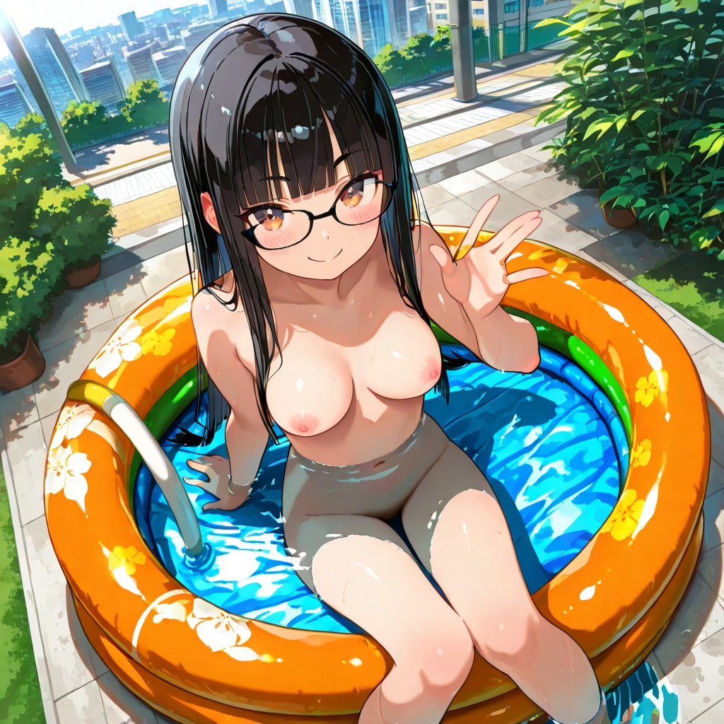 びにーるぷーる②