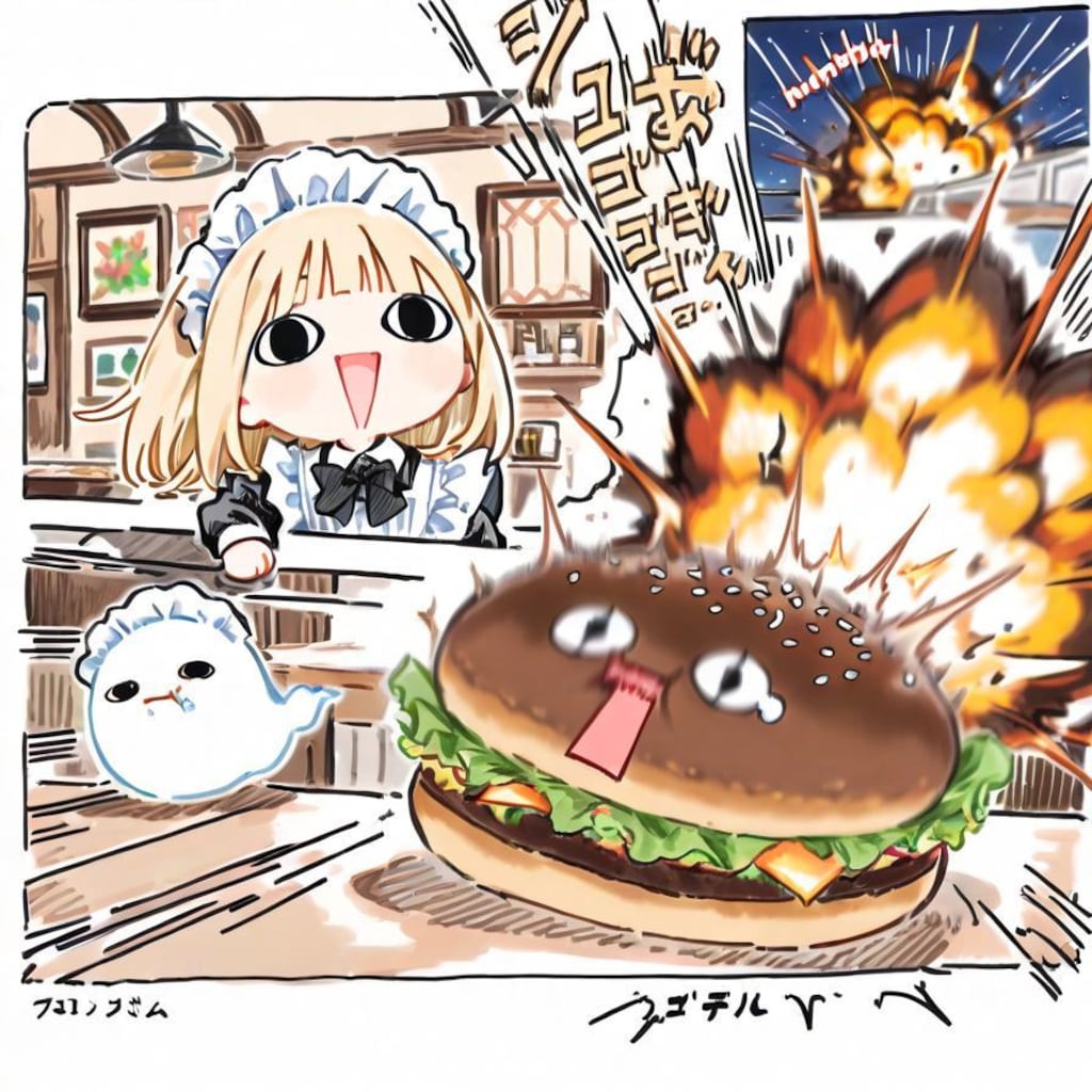 おバーガーはやっぱりすごかった🍔💥💥💥