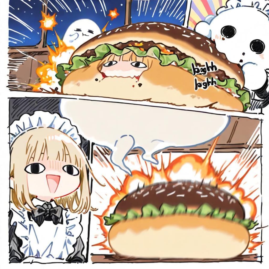 おバーガーはやっぱりすごかった🍔💥💥💥