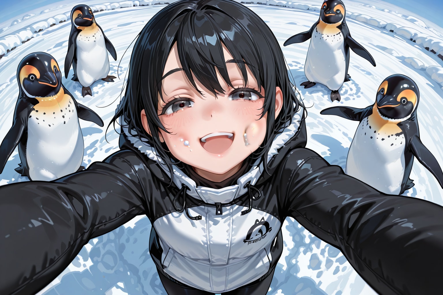 ペンギンのきぐるみ（モデル: ECHIDNA） | の人気AIイラスト・グラビア