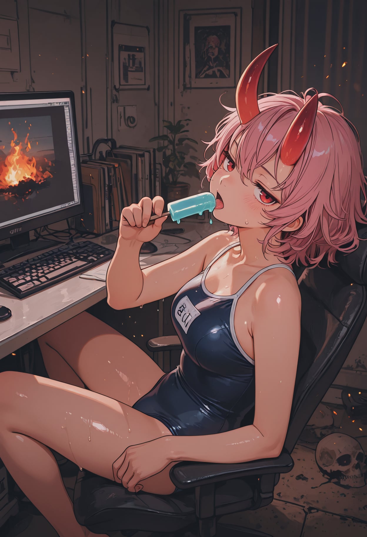 あっづぃ……。