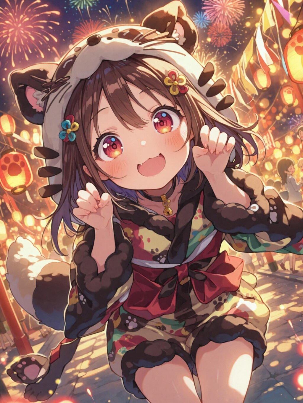 ちびキャラ夏祭り