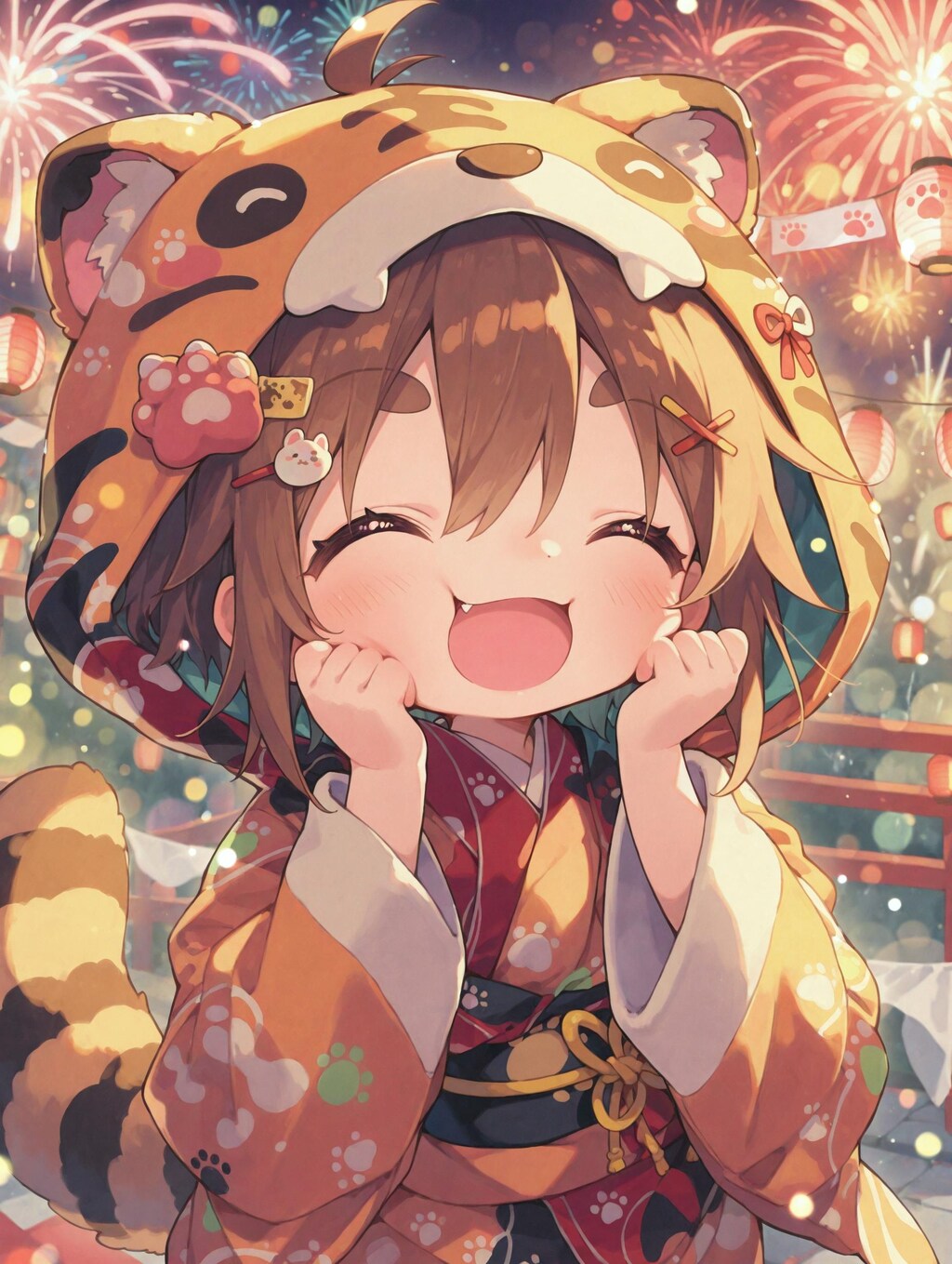 ちびキャラ夏祭り