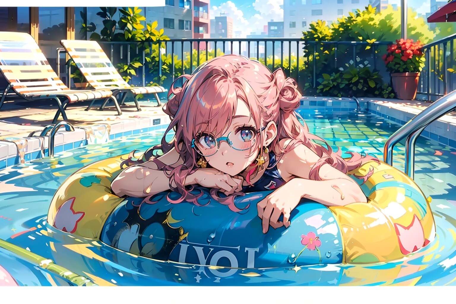 浮遊中 | の人気AIイラスト・グラビア