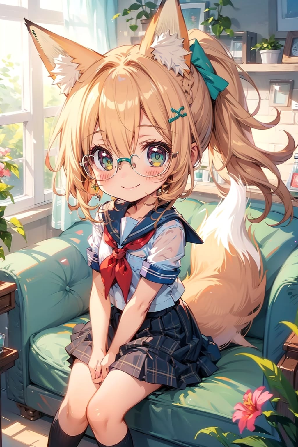 今日のちびきつね