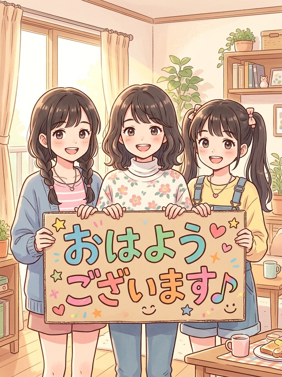 おはようございます♬ | の人気AIイラスト・グラビア
