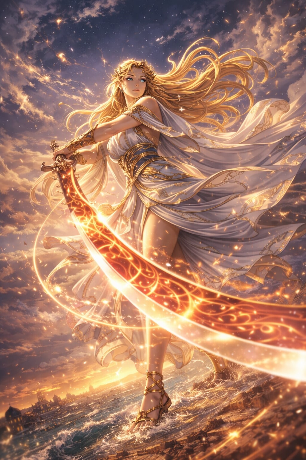 【美と愛の女神エウロメリア（Euromeria）プロフィール】 | の人気AIイラスト・グラビア