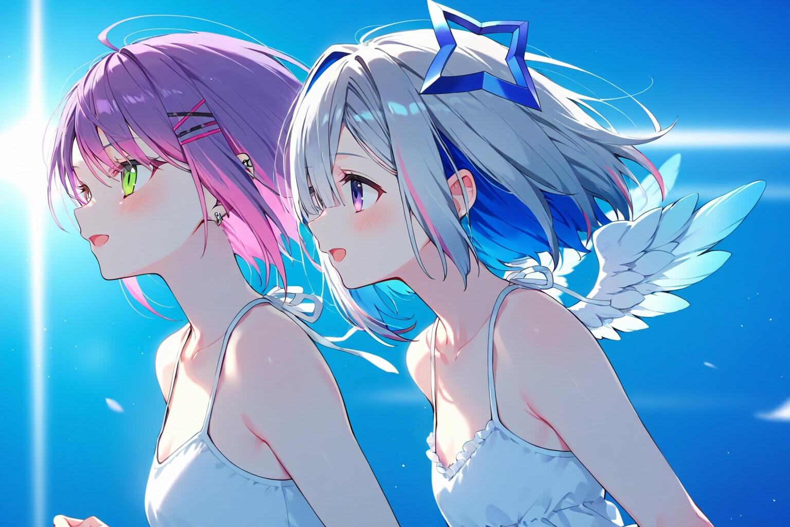 天使と天使？？