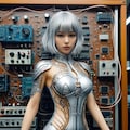 metallic android girl 11枚目