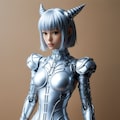 metallic android girl 12枚目