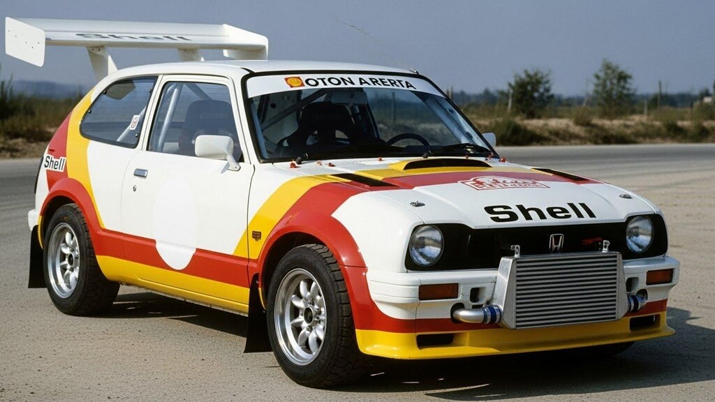 シビックRSラリーカー