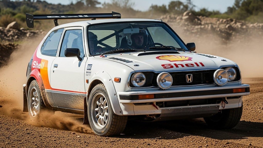 シビックRSラリーカー