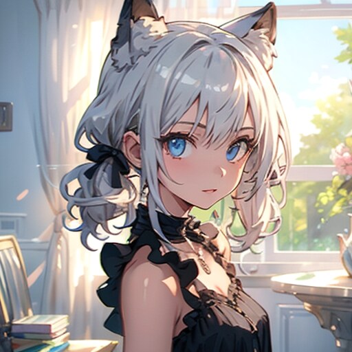 猫耳 | の人気AIイラスト・グラビア