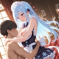 授乳SEX🍼🍄 私と気持ちよく休憩しよ💓 3枚目