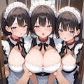 【今日のハーレム】玄関開いたら秒で揉む 11枚目
