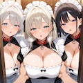 【今日のハーレム】玄関開いたら秒で揉む 10枚目
