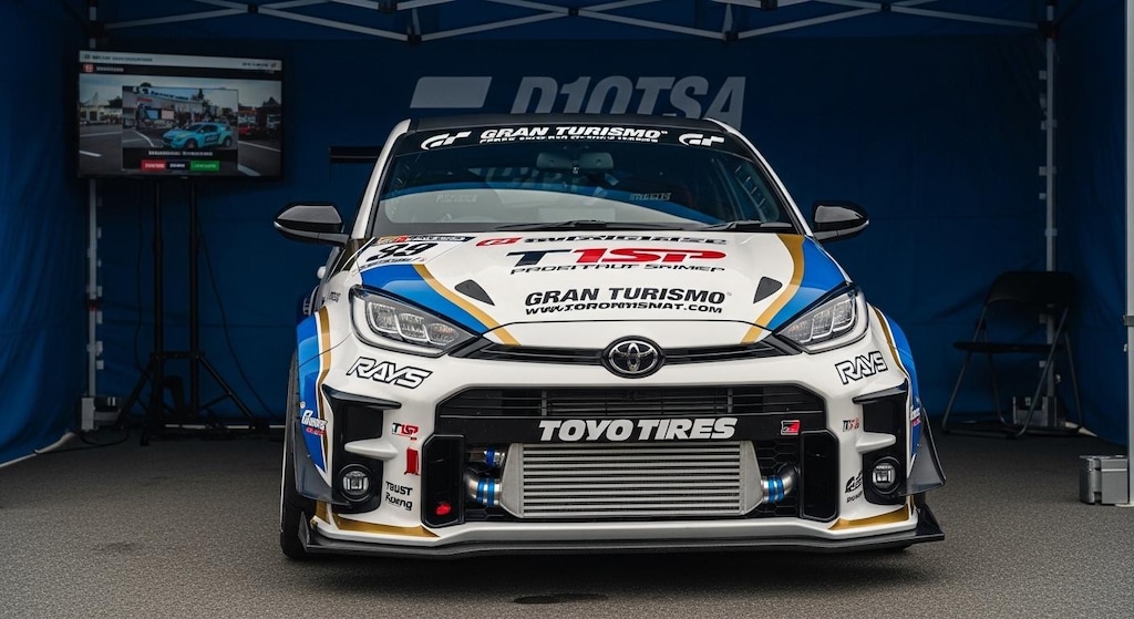トーヨータイヤGRヤリスのドリ車