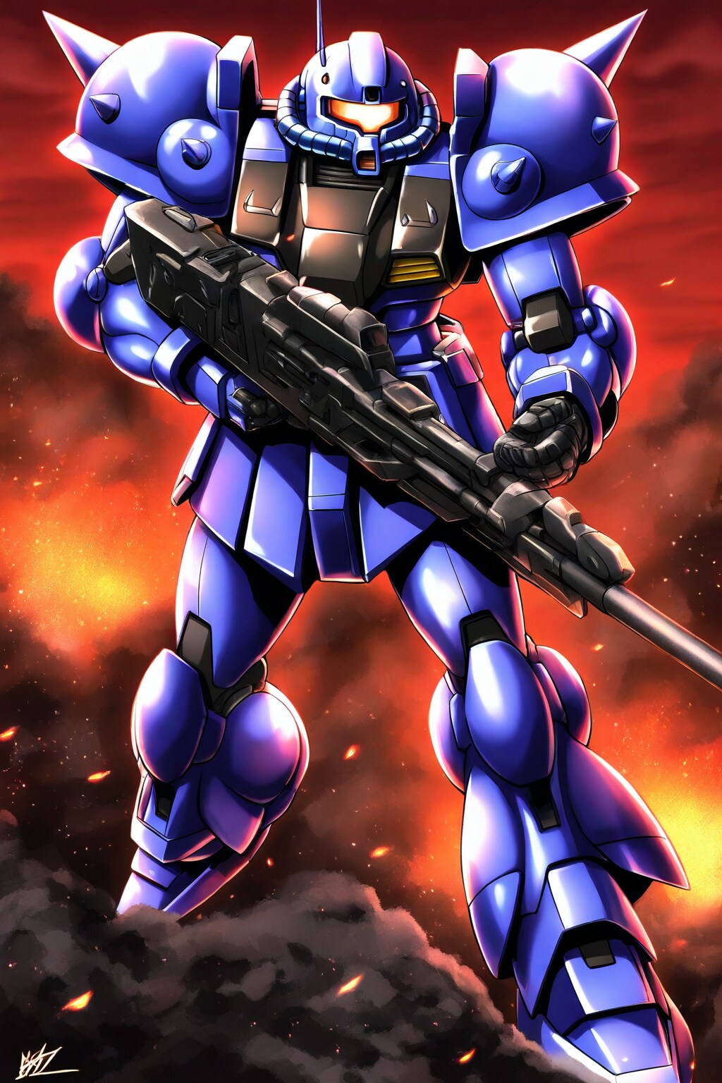 ザク風モビルスーツ