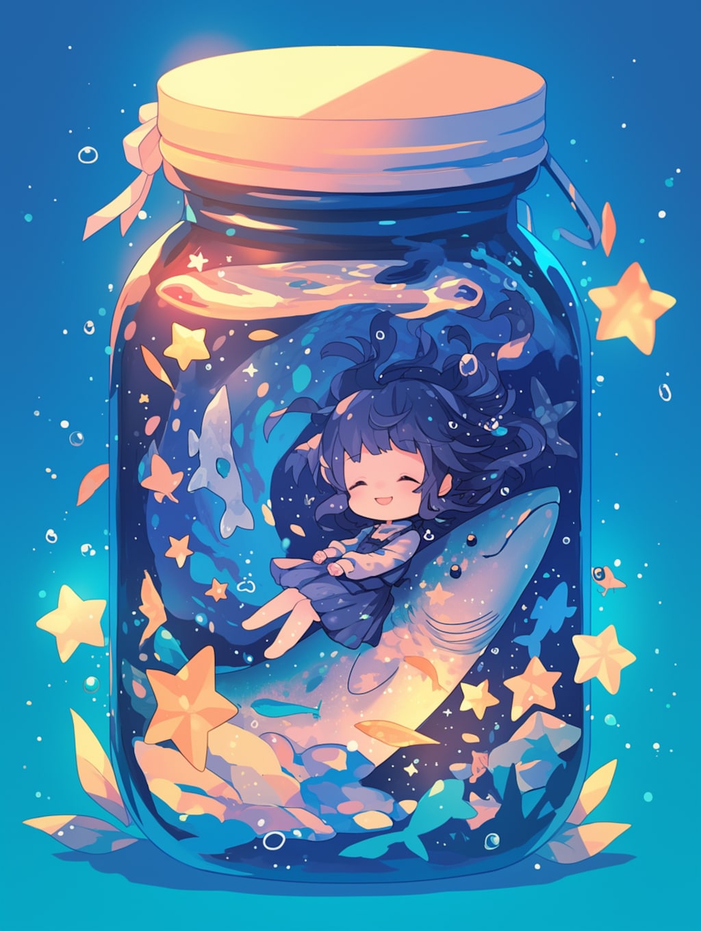 「瓶詰の少女」蒼92