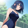 黒川あかね×スク水 6枚目