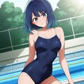 黒川あかね×スク水 2枚目