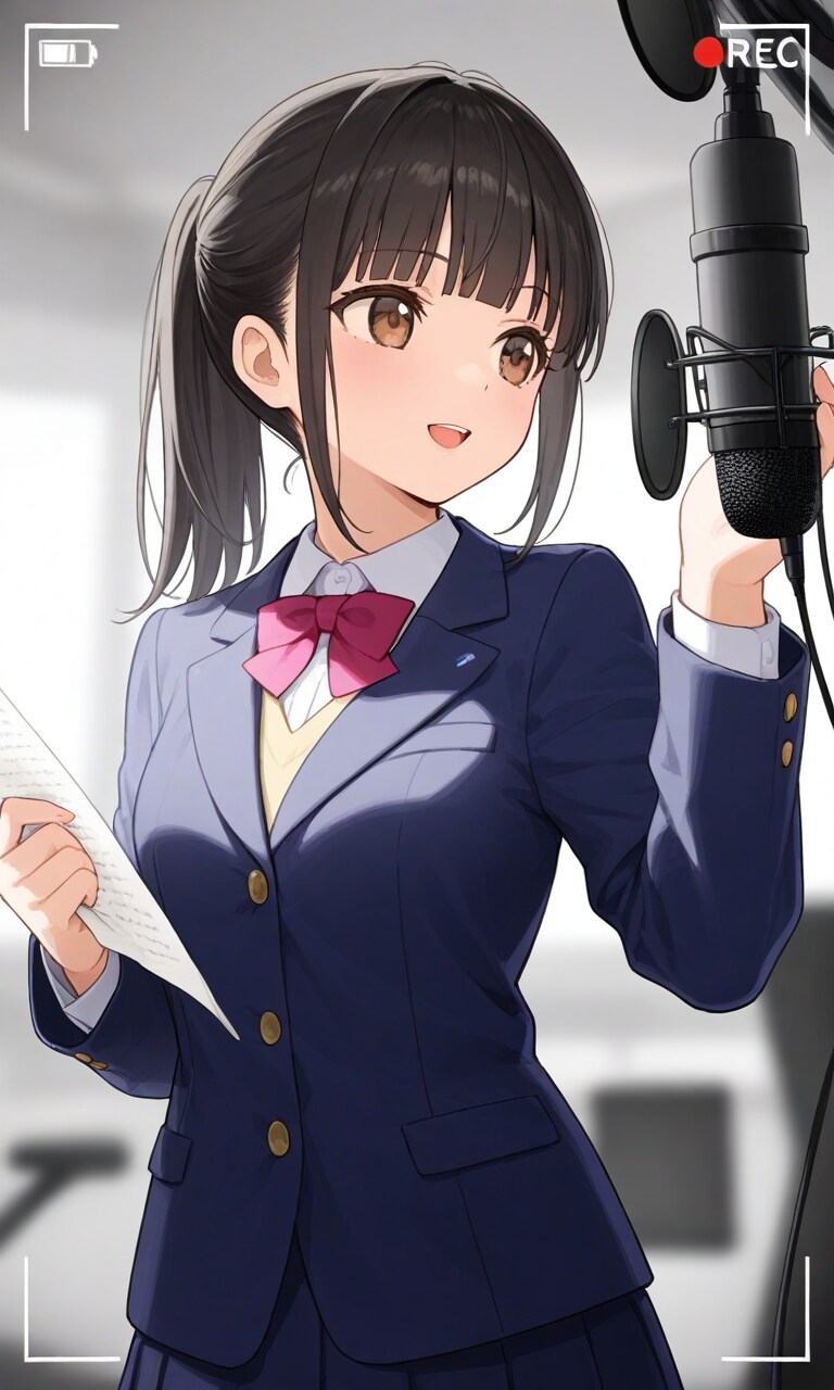 放送部活動中〈３〉 | の人気AIイラスト・グラビア