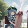 ふたなりにとり Futa Kawashiro Nitori 4枚目