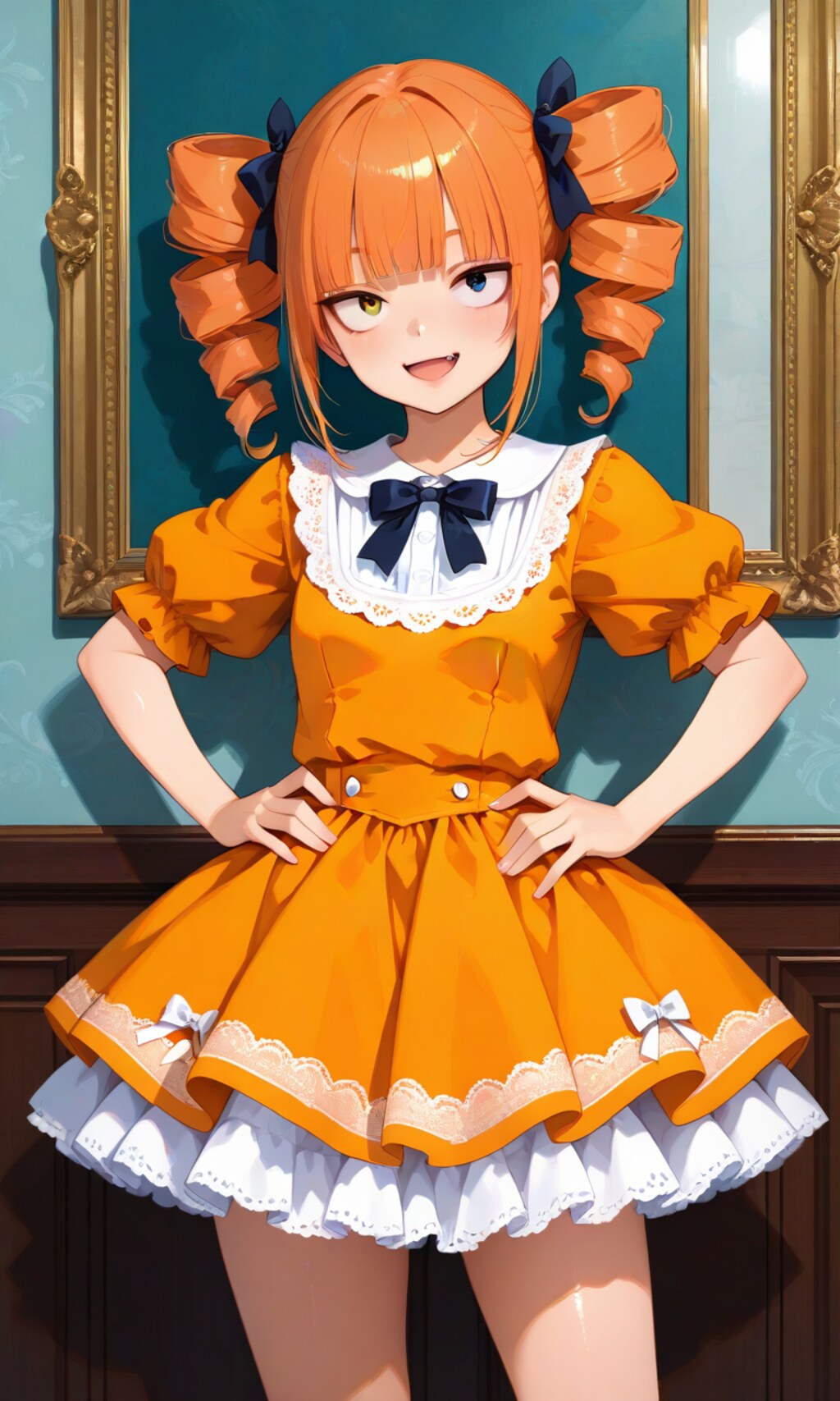 アタシの魅力には胸のサイズなんて関係ないのよ❗