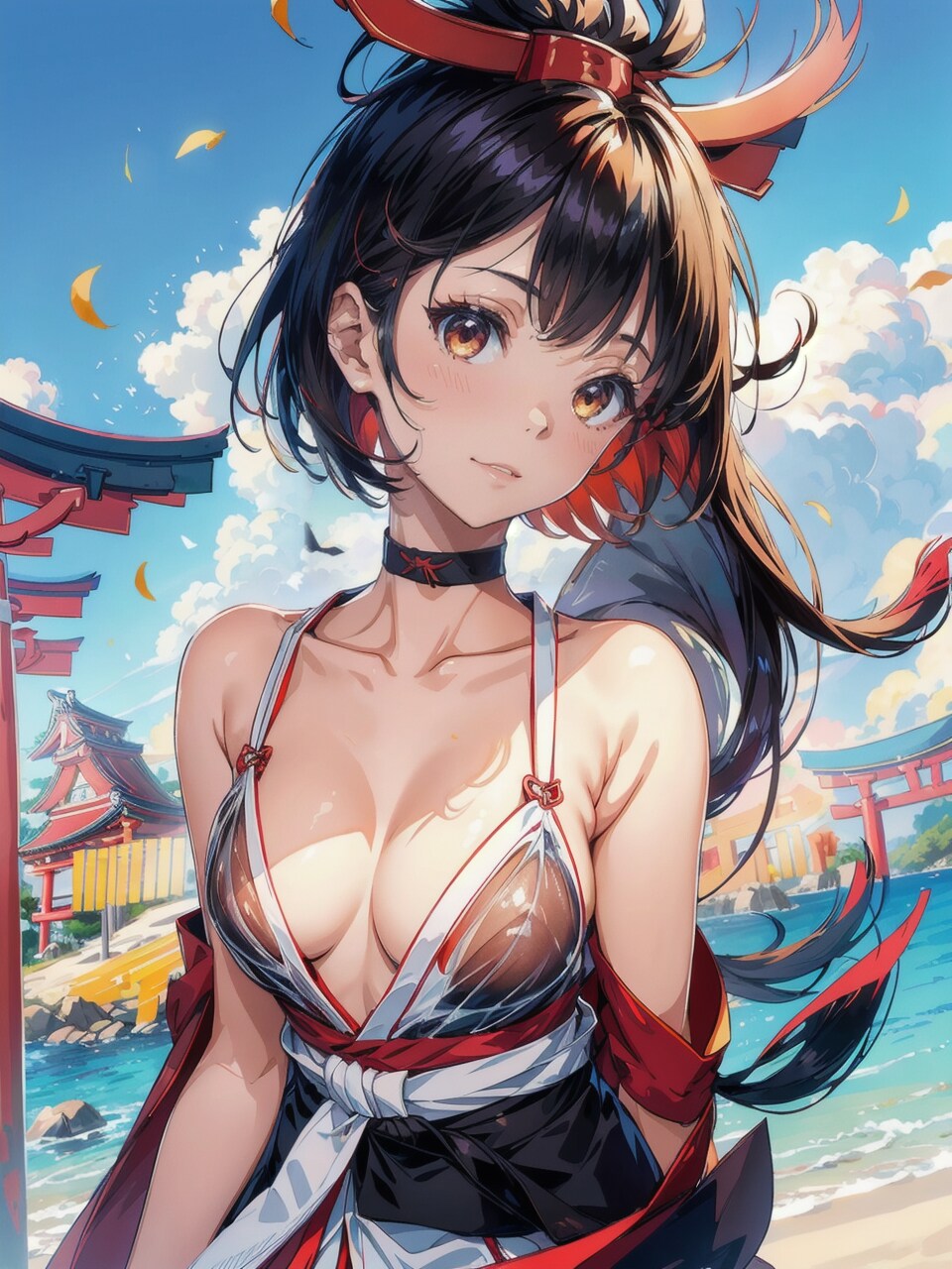 セクシー巫女