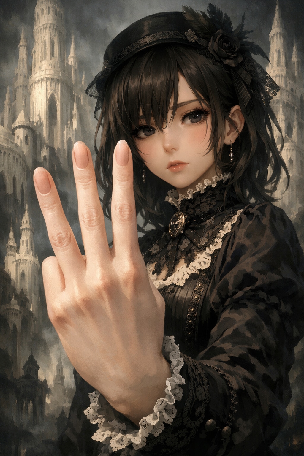 ★猿の左手象牙の塔 | の人気AIイラスト・グラビア