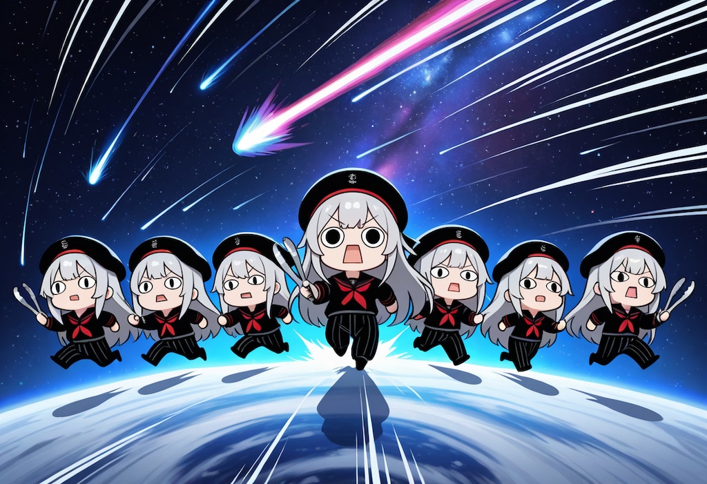 トングで侵略してしまいよったえらいこっちゃ嬢