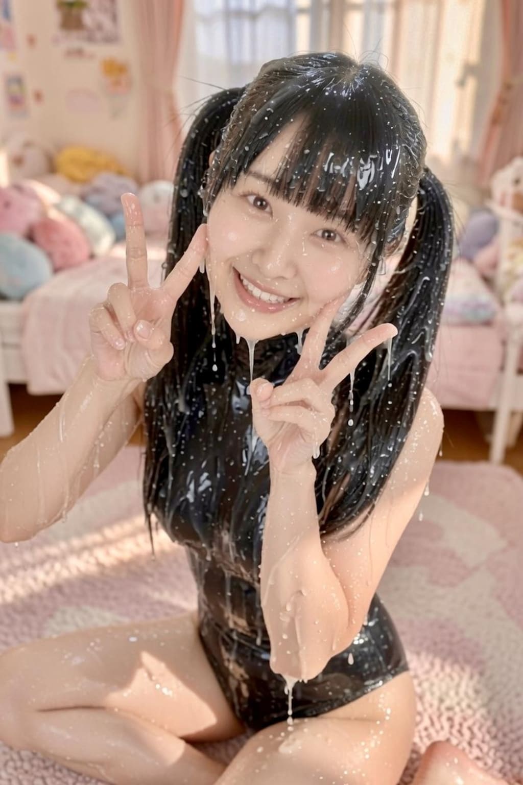 ぶっかけられた方もぶっかけてくれた方も、大満足です♪
