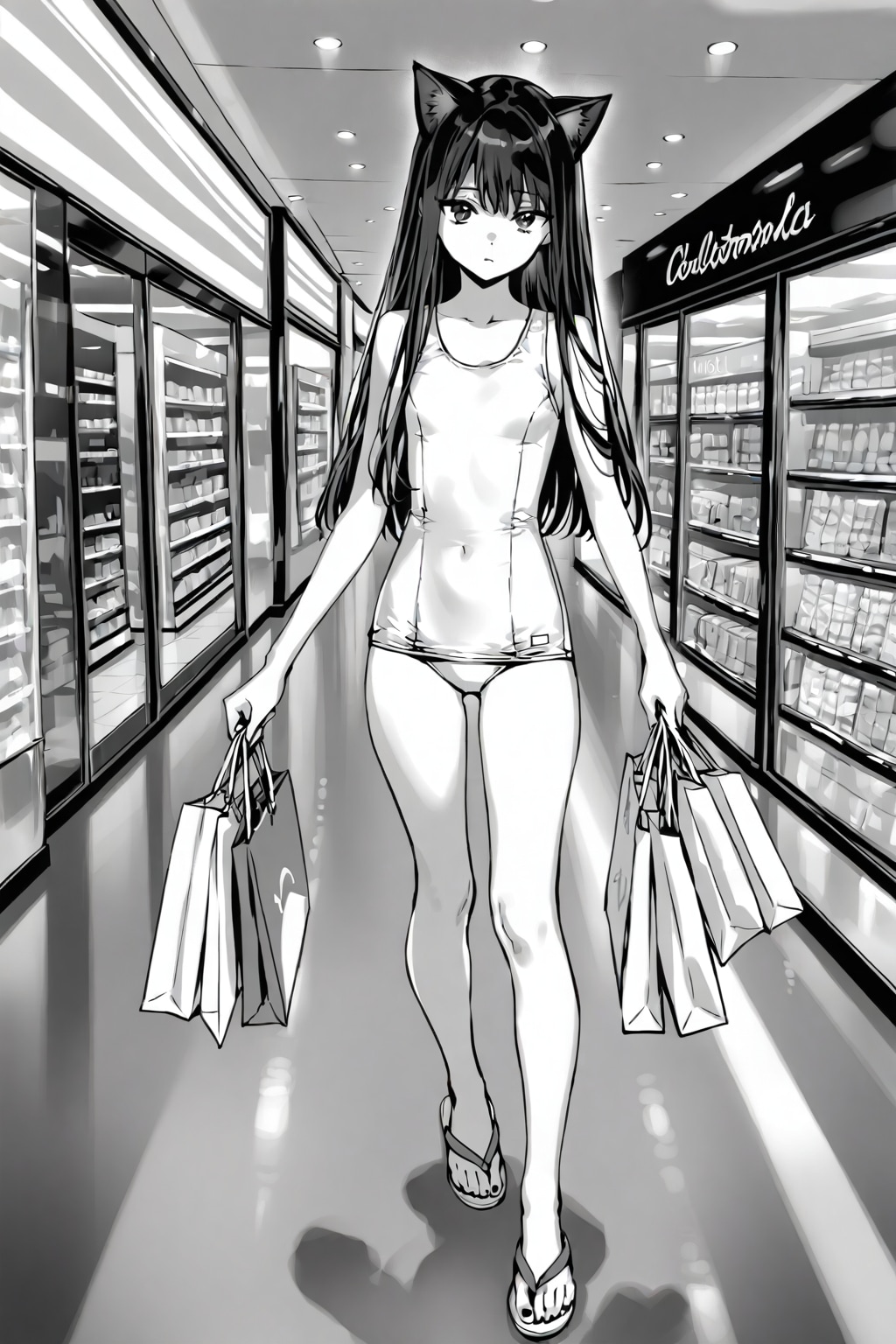 スク水でお買い物