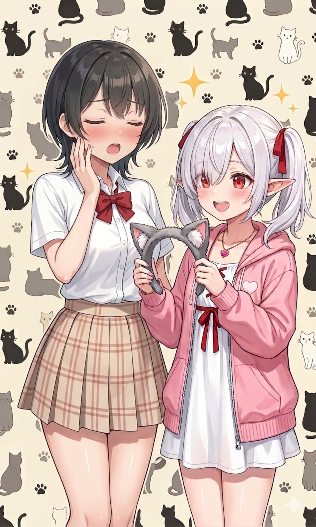 ukkrippさんの看板娘達とシロネさん