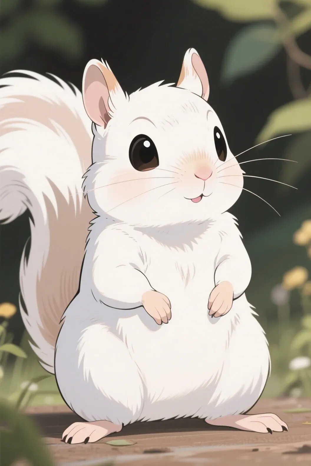 白リス | の人気AIイラスト・グラビア