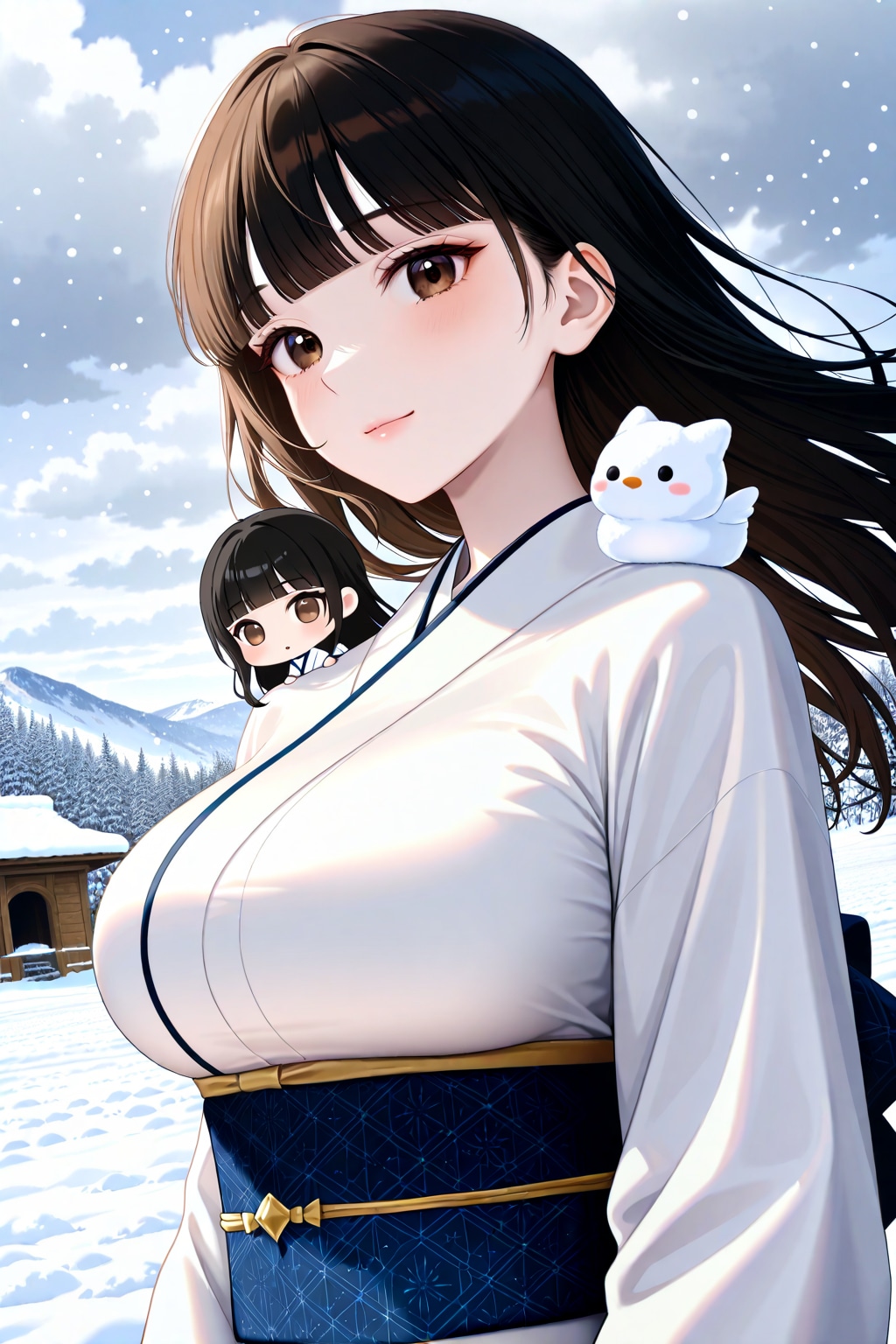 雪女サキちゃん