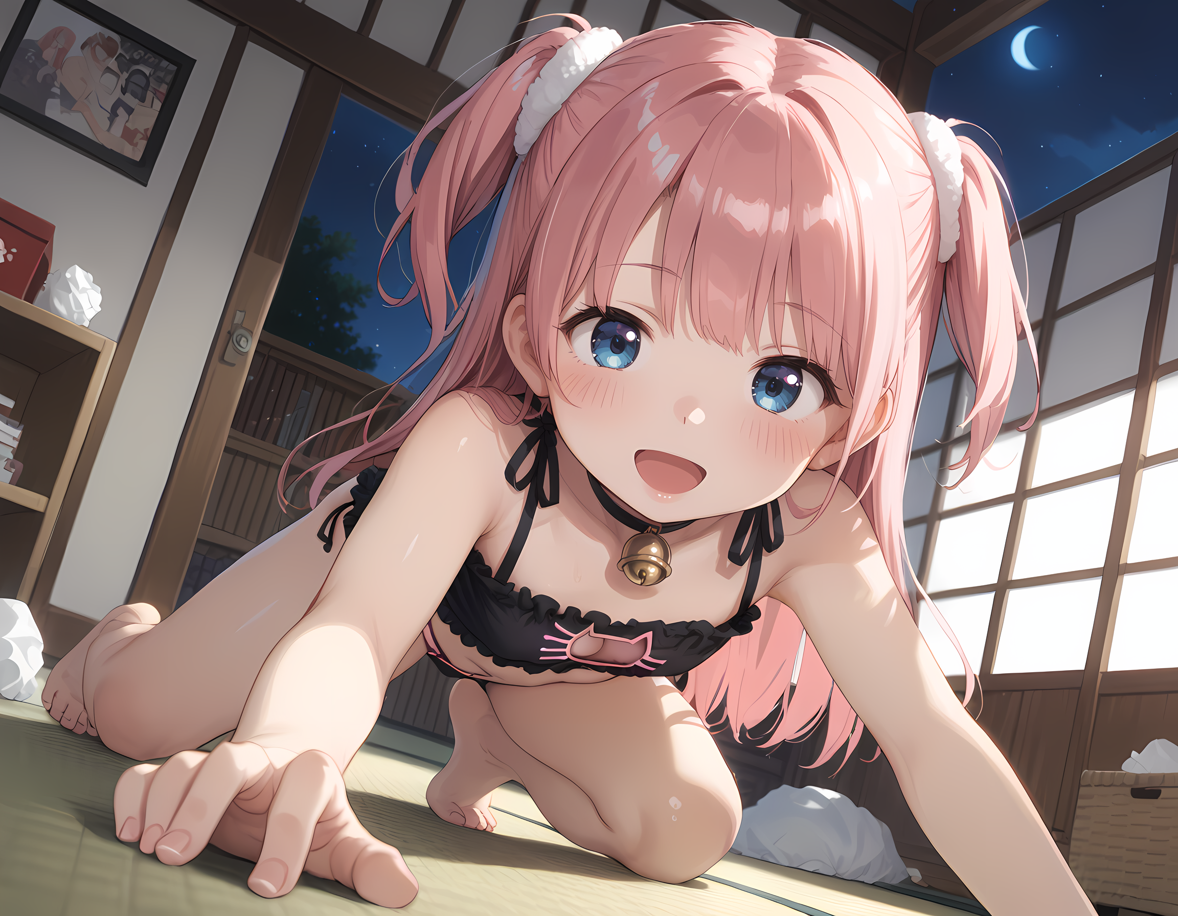 夜行性ニャンコちゃん💕