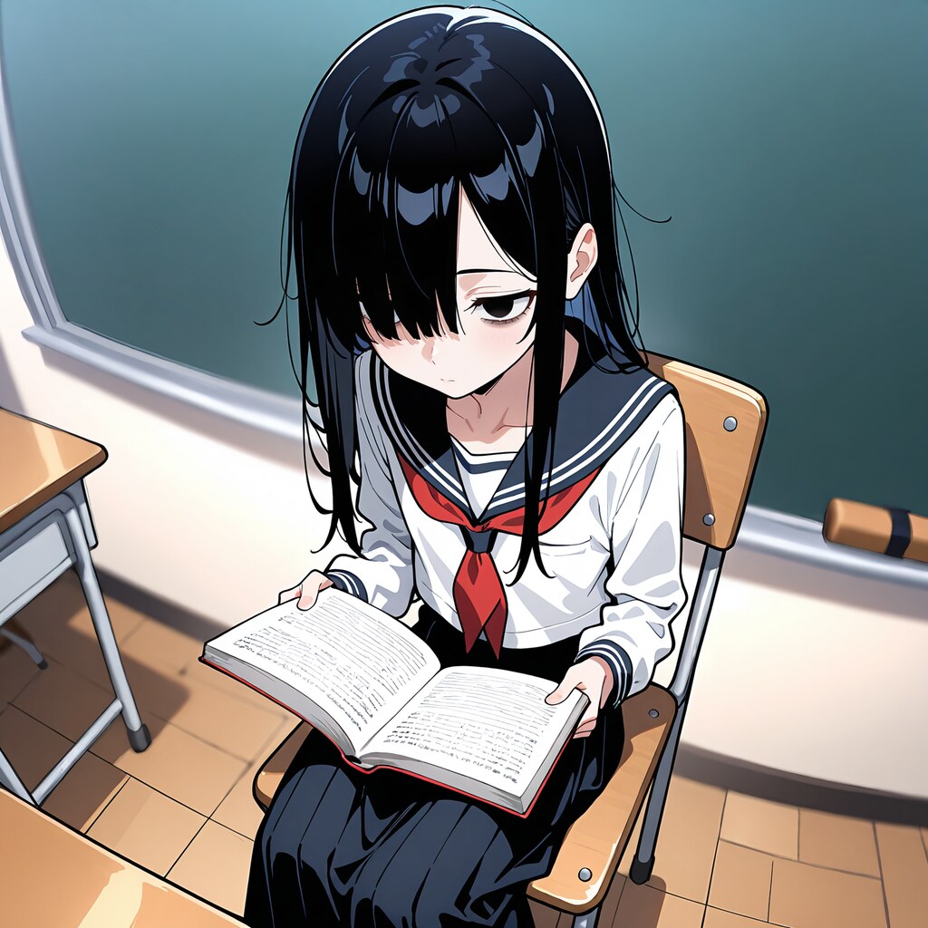 クラスで浮いている暗い娘