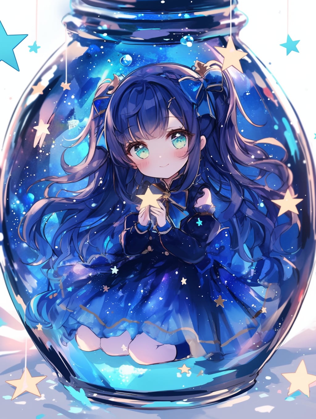 「瓶詰の少女」蒼54