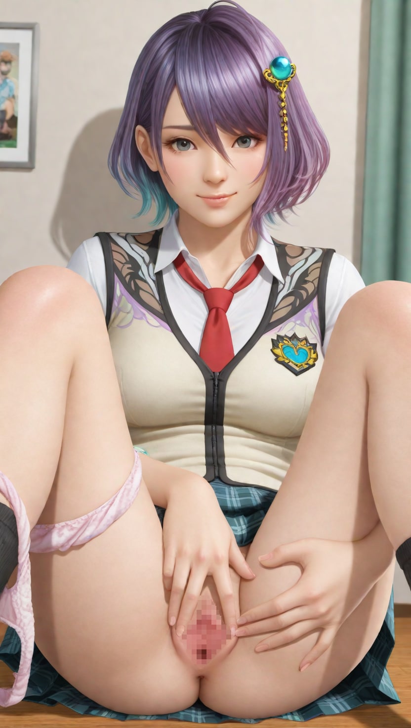 ほぉ～らぁ、くぱぁ～
