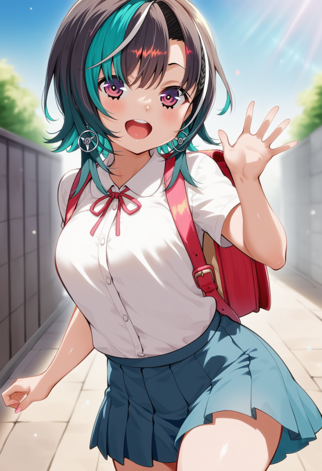 おはよー！（輪堂千速）