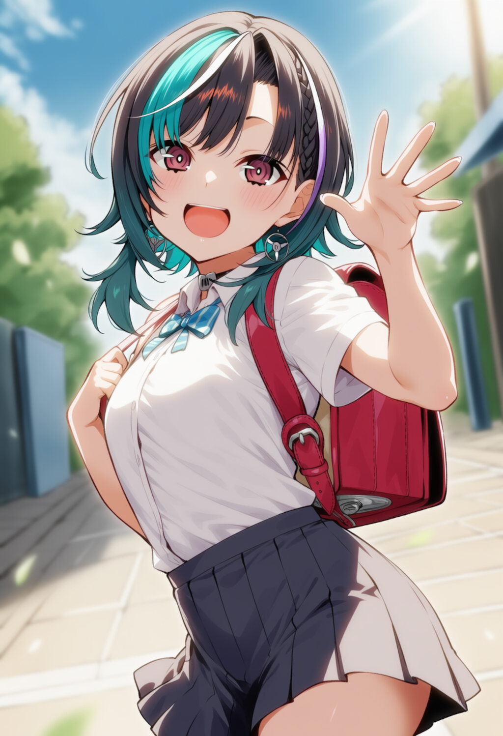 おはよー！（輪堂千速）