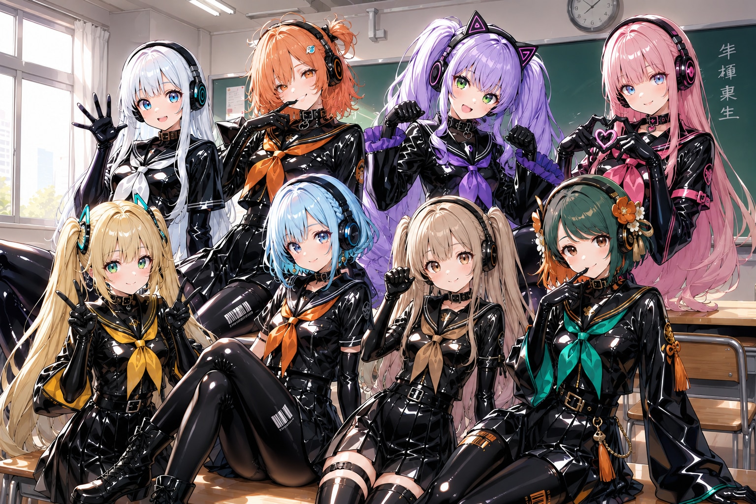 Latex sailors