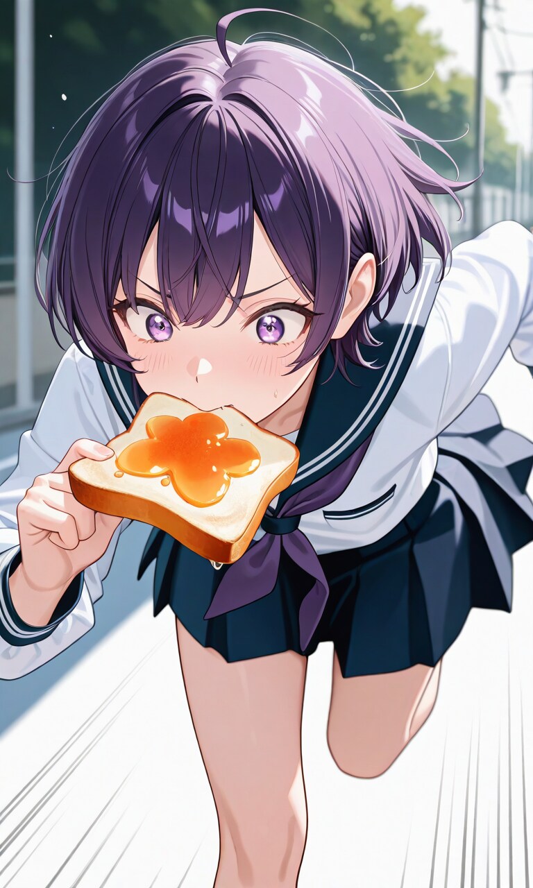 遅刻　烏夜ちゃん